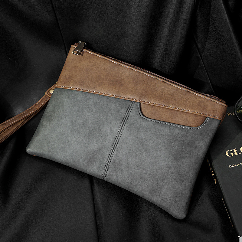 New Men's Simple Clutch Bag Casual Trendy Brand Envelope Bag ipad Bag Street Couple Clutch Bag Underarm Bag New Men's Simple Clutch Bag Casual Trendy Brand Envelope Bag ipad Bag Street Couple Clutch Bag Underarm Bag