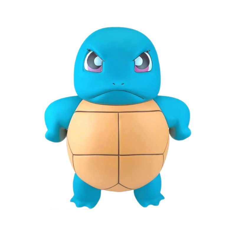 (2개) NET RED 자랑스럽고 자랑스러운 ANGRY JENNY TURTLE CARACALLA KODAR DUCK 소형 화재 용 엘프 타이드 손으로 만든 대형 장식품으로 연주