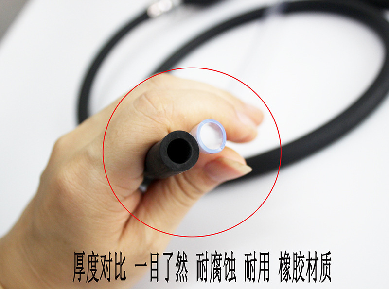 Yacht outboard engine fuel tank one-way valve hand pump rubber pipe hand pump car fuel pipe oil pump suction pipe