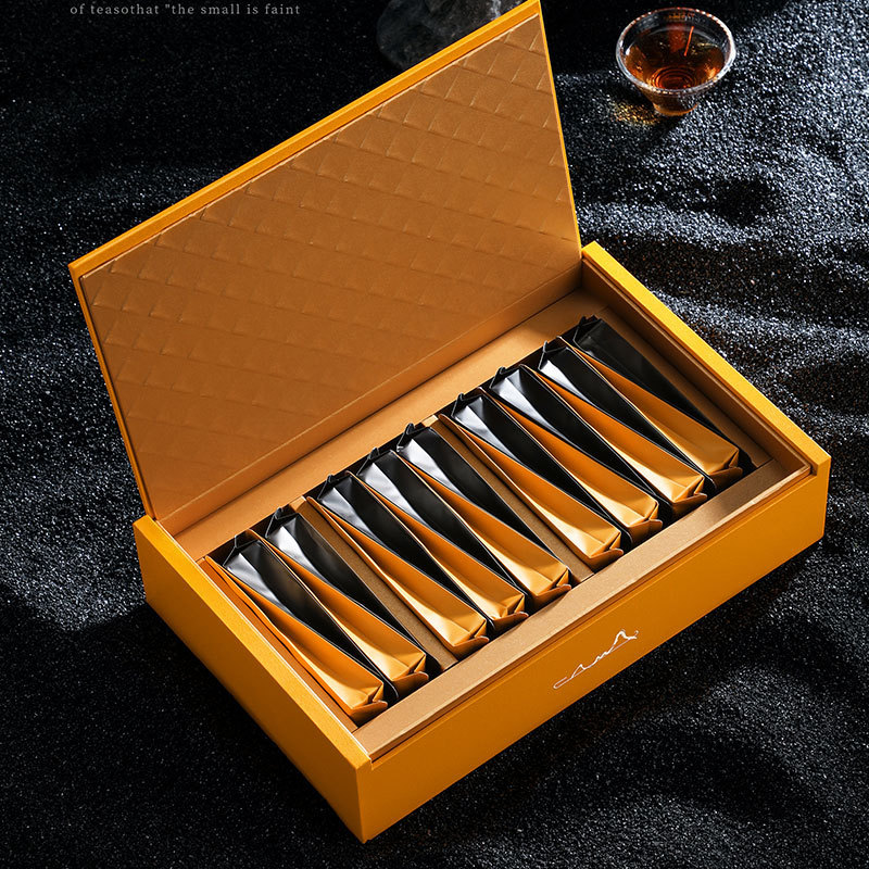 3盒6泡装一二三两半斤装茶叶礼盒装空盒岩茶中秋红茶包装盒空礼盒