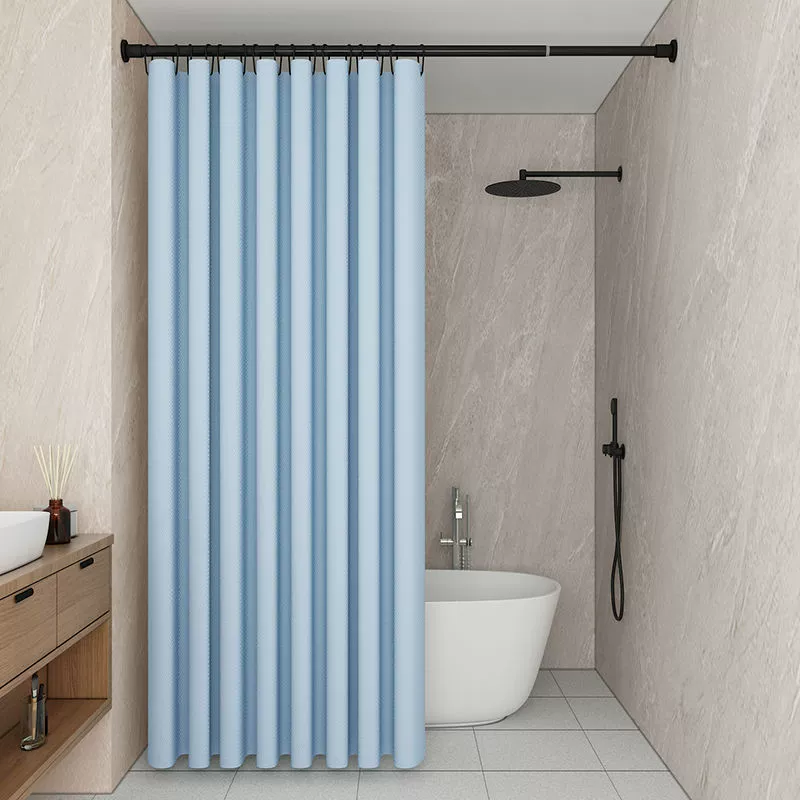 Curtain, waterproof set, cloth, increased thickness