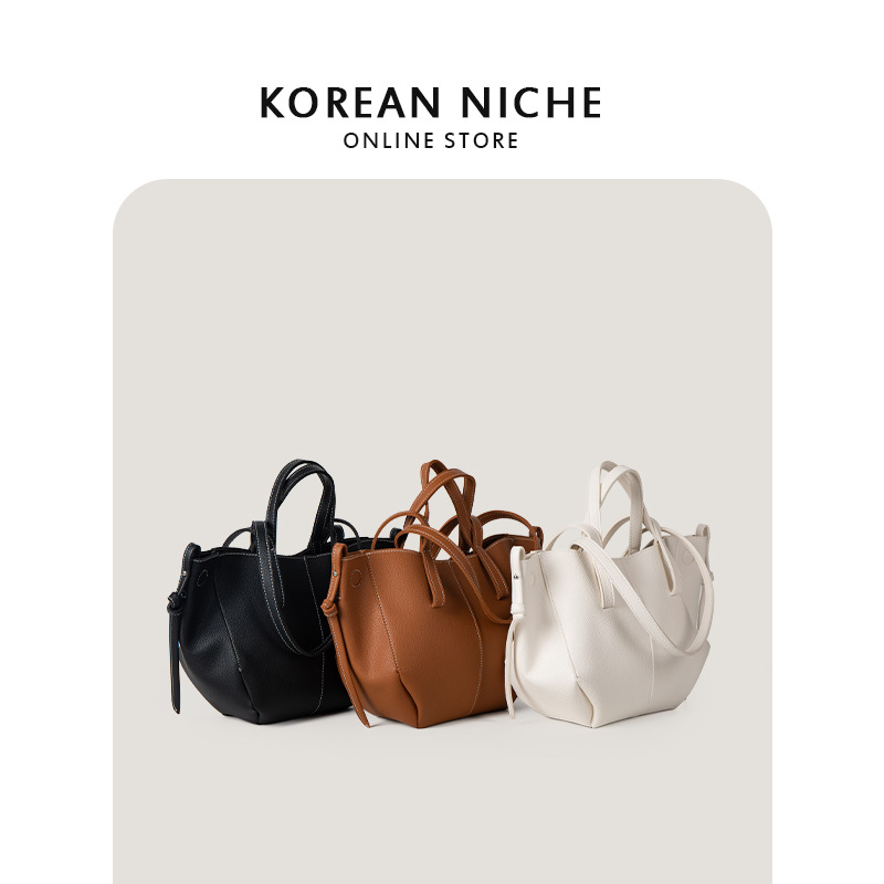 Korean Instagram Niche Design Large Capacity Vegetable Basket Women's Bags Spring New Fashion Bags_voghion.com