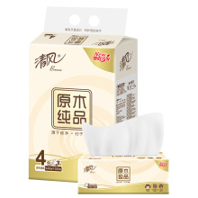 抽纸原木纯品整箱家用擦手纸实惠装卫生纸巾金装多规格一件代发
