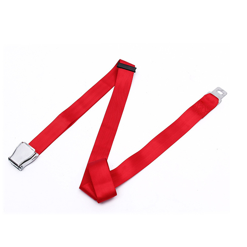 빨간 아기 비행기 안전 벨트