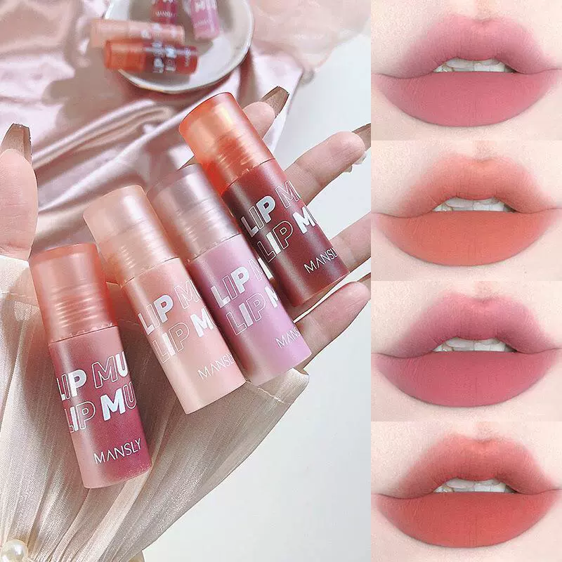 曼诗丽 Lipstick, lip gloss, translucent shading, long-term effect