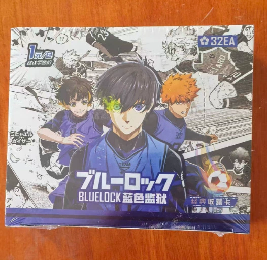 Новая карта SE Blue Prison Card Bule Lock Blue Lock Blue Forbidden Zone Anime Peripheral Card Японский комикс коллекция