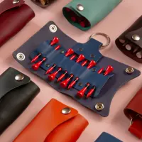 Ретро кожаная поясная сумка для шипов для гольфа, спортивные аксессуары, портативная сумка для хранения шипов для гольфа