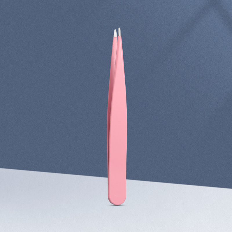 Acero inoxidable negro ceja clip de ceja especial ceja clip de ceja clip de ceja de alta precisión rosa ceja clip de ceja