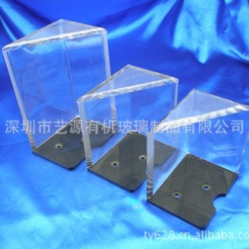深圳厂家 生产亚克力扑克架 有机玻璃 压克力二副 四副 六副盒子