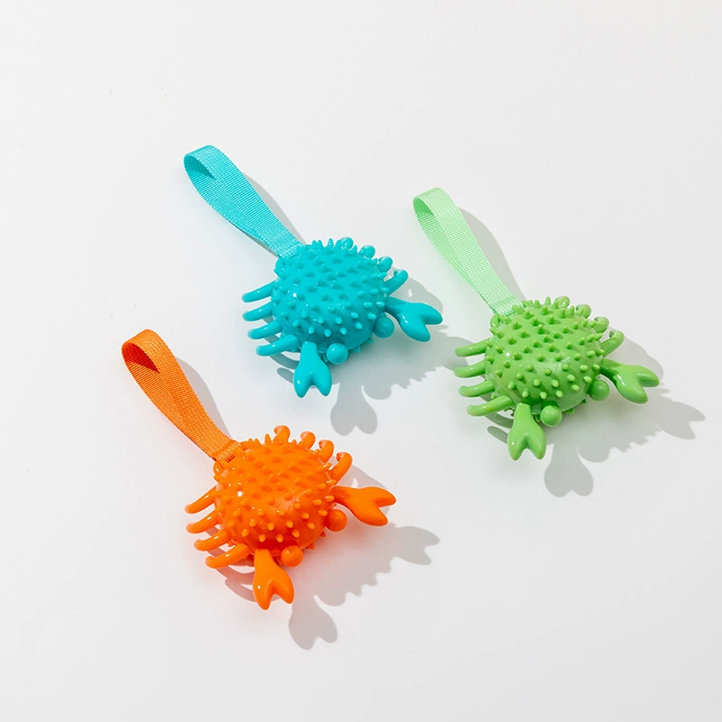 Исходная фабрика TPR игрушка для домашних животных собака Многофункциональная игрушка домашнее животное Чистка тренировочный мяч собака Голосовая игрушка