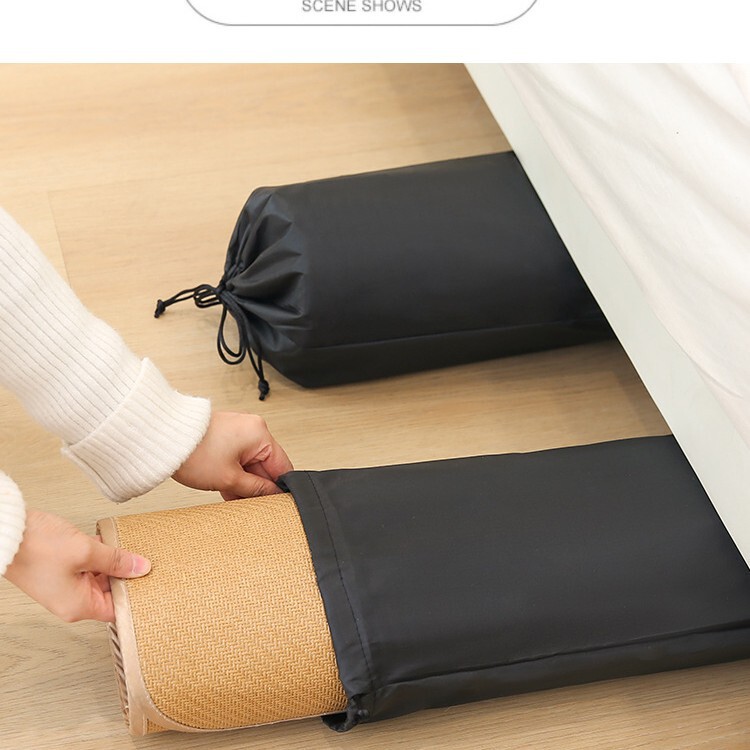 Straight Long Bar Mat Carpet Storage Bag Mat Bamboo Mat Cover Oxford Cloth Dust-proof Moisture-proof Bag