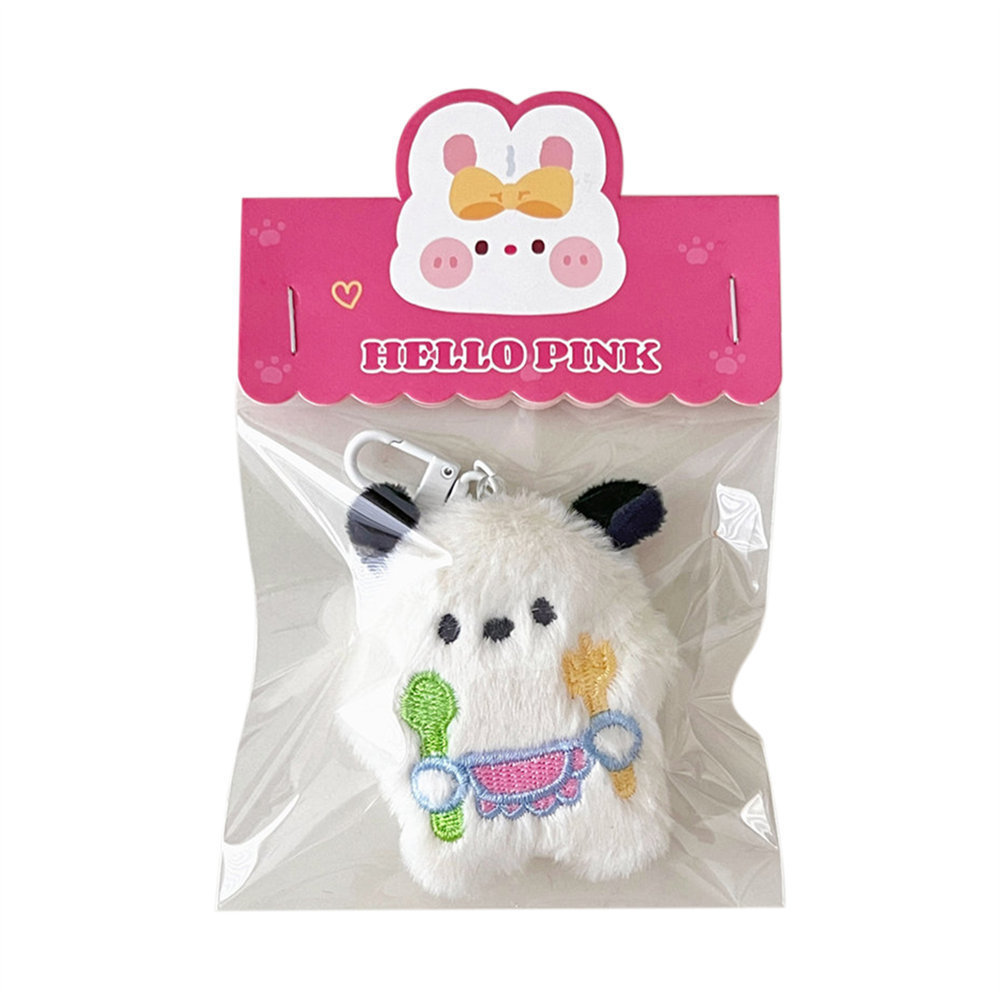 Creativa y linda decoración colgante de muñeca para niñas, broche de muñeca, decoración para mochila, pin, llavero, adorno colgante.