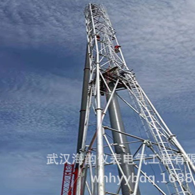 迎高温战酷暑 海韵员工奋斗在放散点火装置项目施工现场