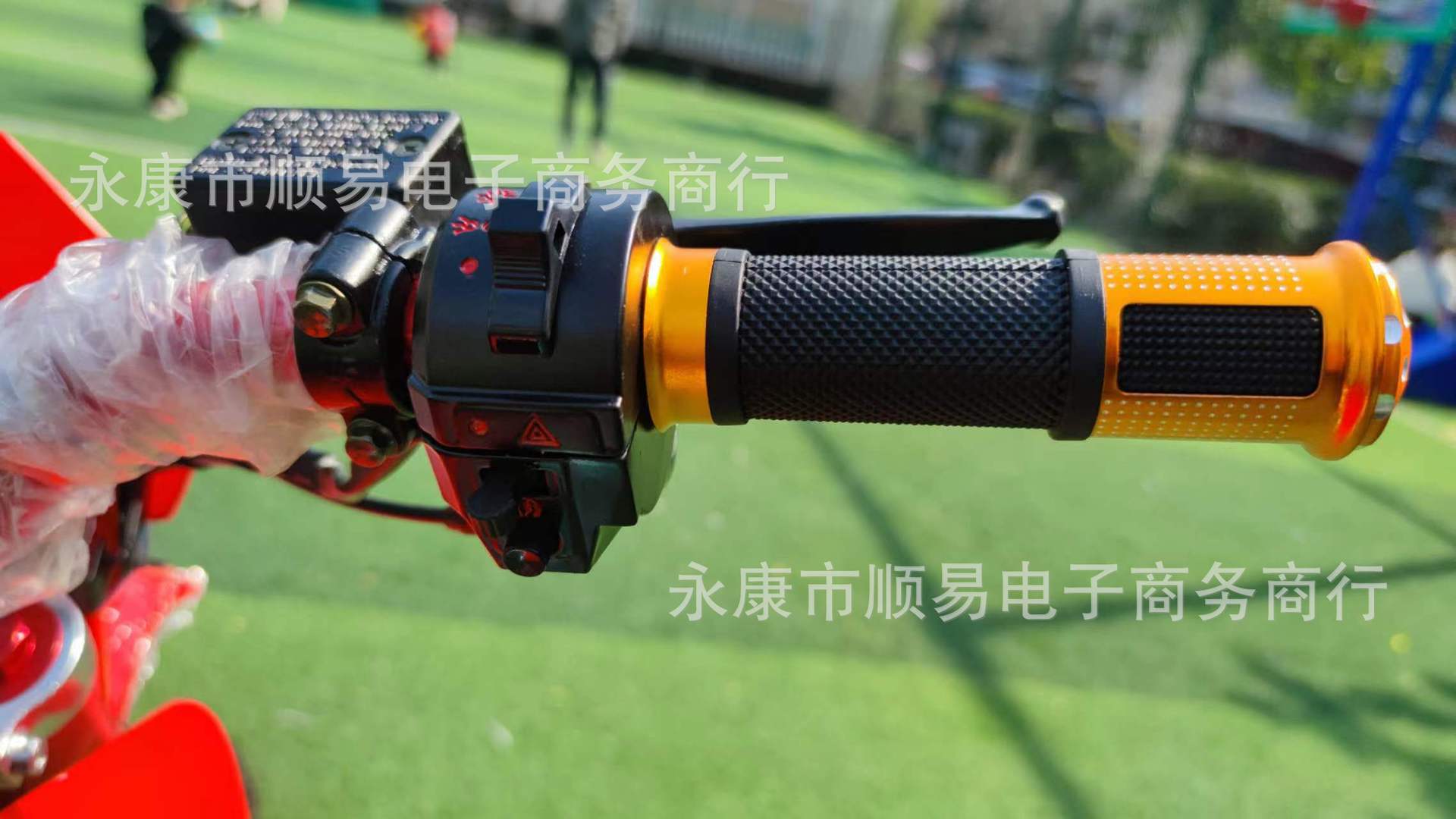 Two-Wheeled Off-Road Motorcycle 150C Adult Gasoline Mini Mountain Bike All-Terrain Venue Road Race