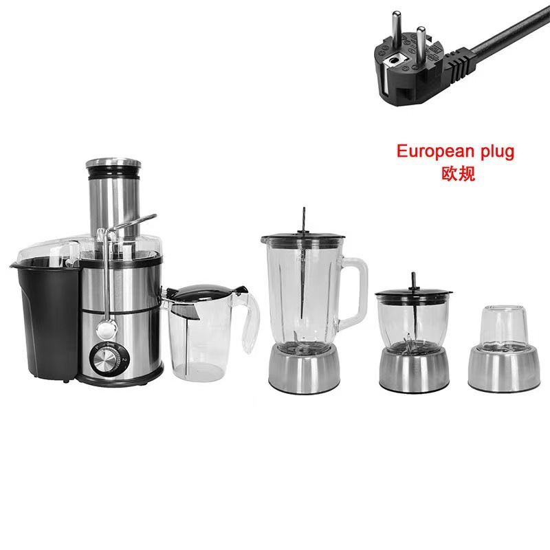 Transfronterizo nuevo estilo 3L6in1blender comercial de acero inoxidable de alta potencia mezclador de cobre puro exprimidor de hielo picado