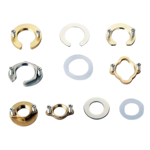 Kitchen faucet anti-loosening nut, cold and hot water faucet fixer nut, dish basin faucet fastener