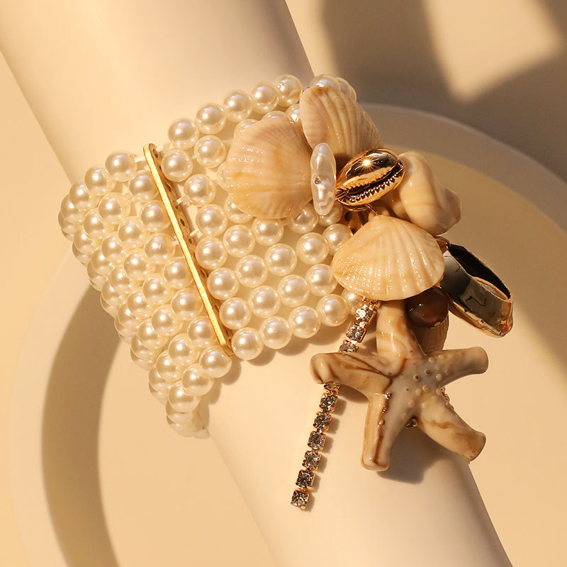 Elegant multilayer elastic ball pearl