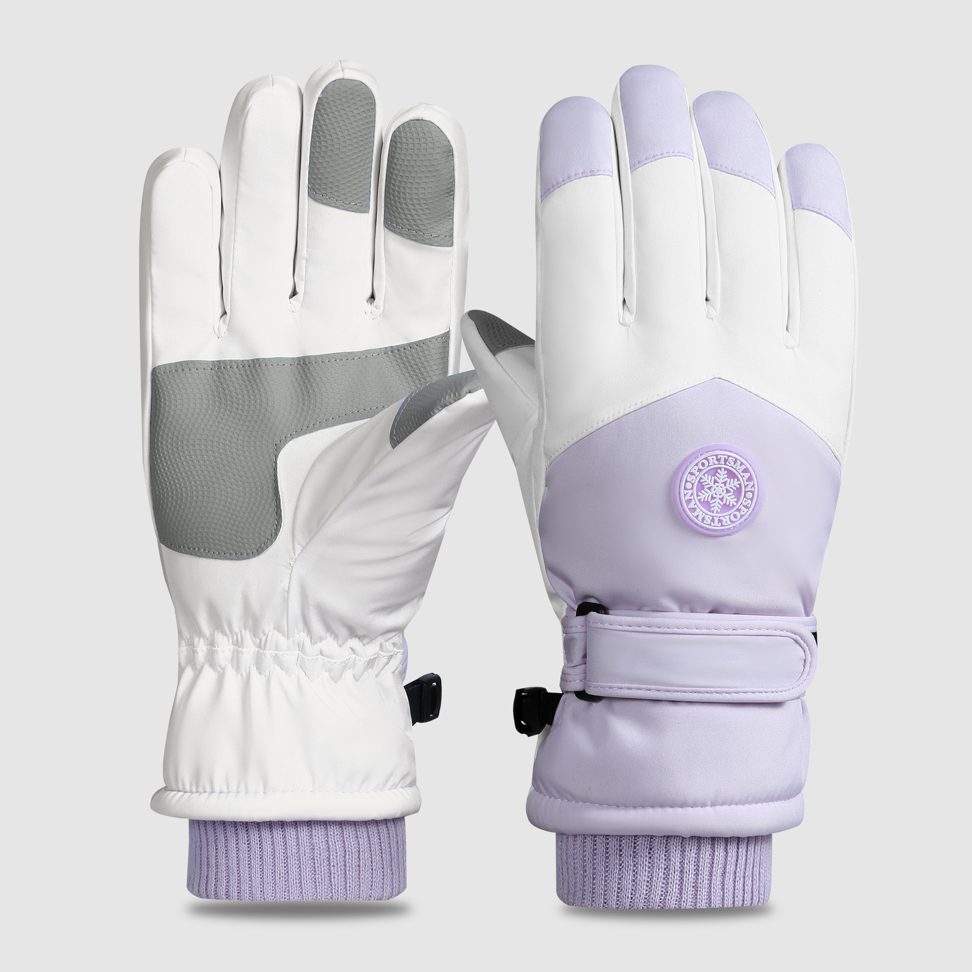 Guantes de esquí para hombres de invierno para montar en invierno Harbin noreste de equipos de frío caliente para hombres a prueba de viento pantalla táctil frío