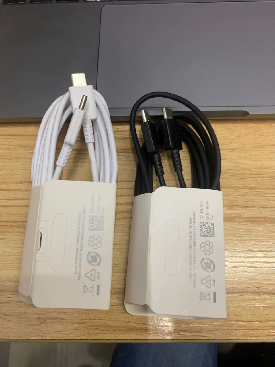Быстрая зарядка (совместимо с Samsung) 15W PD, USB-C, разъем США/Европа, кабель