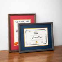 证件证书相框专利收纳亚克力相框挂墙营业执照保护套奖状a4展示框