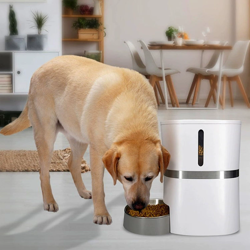 Умная автоматическая кормушка для домашних животных Кормушка для кошек Автоматическая кормушка для собак на батарейках USB