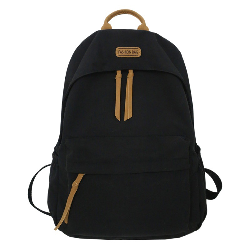 ランドセル女性日韓系2023アップグレード新純色中学高校学生ランドセルシンプル大容量リュックサック