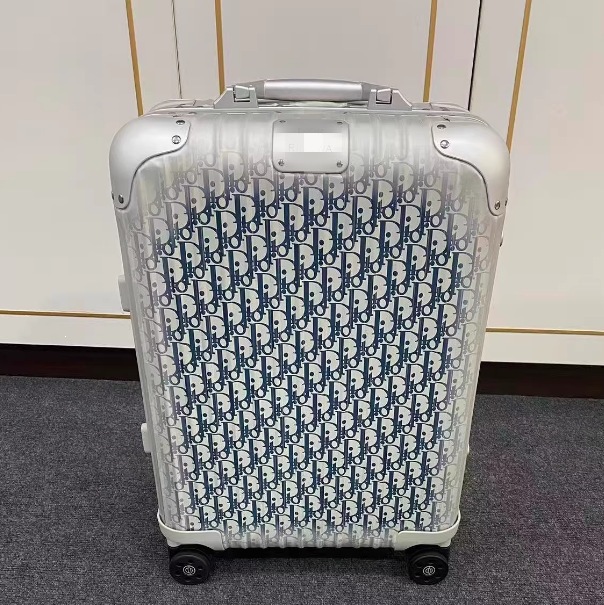 La Caja de facturación de trunk conjunta de Zimmer CD se desvanece y el grabado azul de la cerradura TSA de aleación de aluminio y magnesio de flores antiguas viaja a gran capacidad.