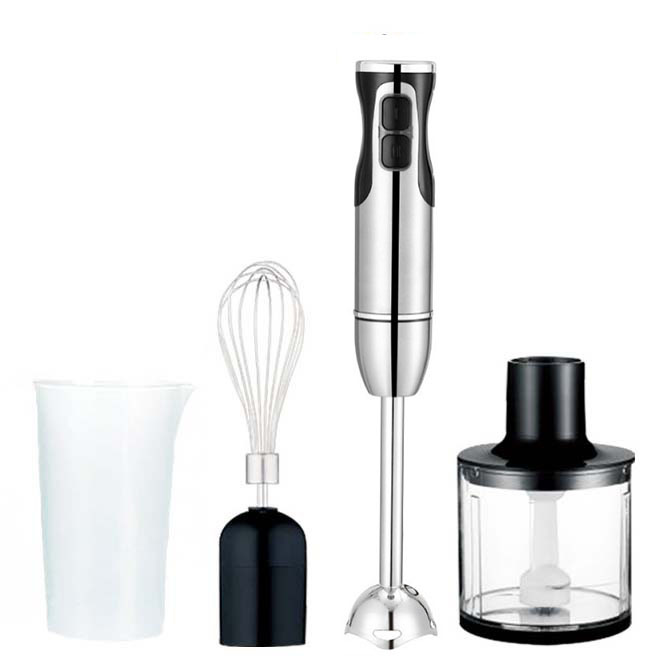Barra de cocina de mano, mezclador de engranaje ajustable de acero inoxidable, mezclador de cocina de alimentos complementarios, mezclador hand blender