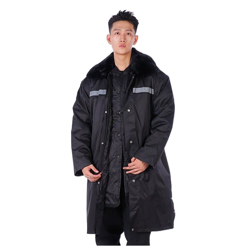Водонепроницаемое холодостойкое защитное пальто Утолщенная теплая рабочая одежда Многофункциональное хлопковое пальто Кашемировая пуховая внутренняя одежда с защитой от холода
