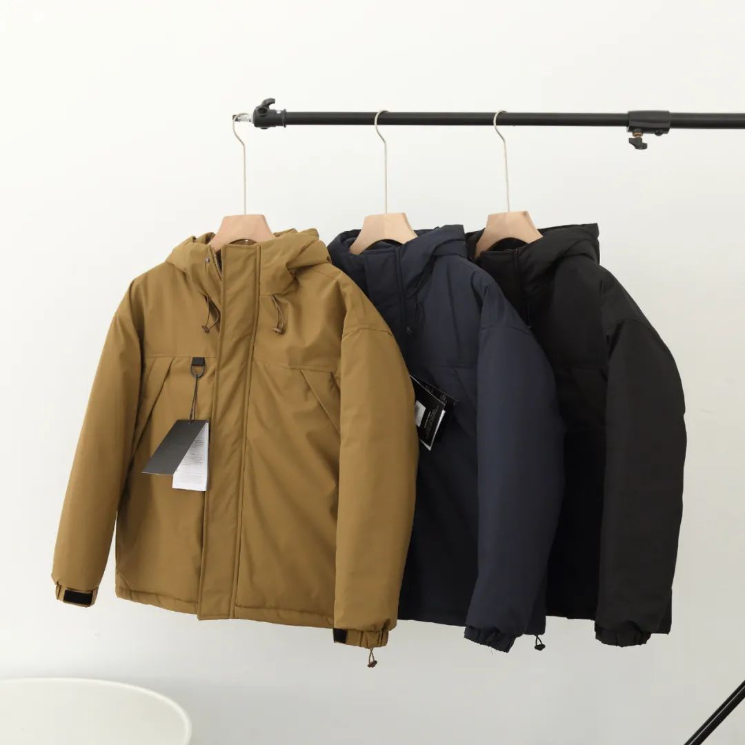 Military Bird! Outdoor Windproof and Waterproof, Autumn/Winter Fluffy Warm Men's Lightweight Puff Hooded Cold-Proof Padded Jacket