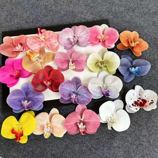3D Print Film Phalaenopsis Flower Head Marriage Sugar Sugar Box Decoration Simulation Single Flower Flower Material
