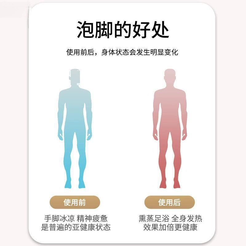 Footbath folding home foot bath device fully automatic heating massage feet washing barrel inflatable electric bubble foot basin