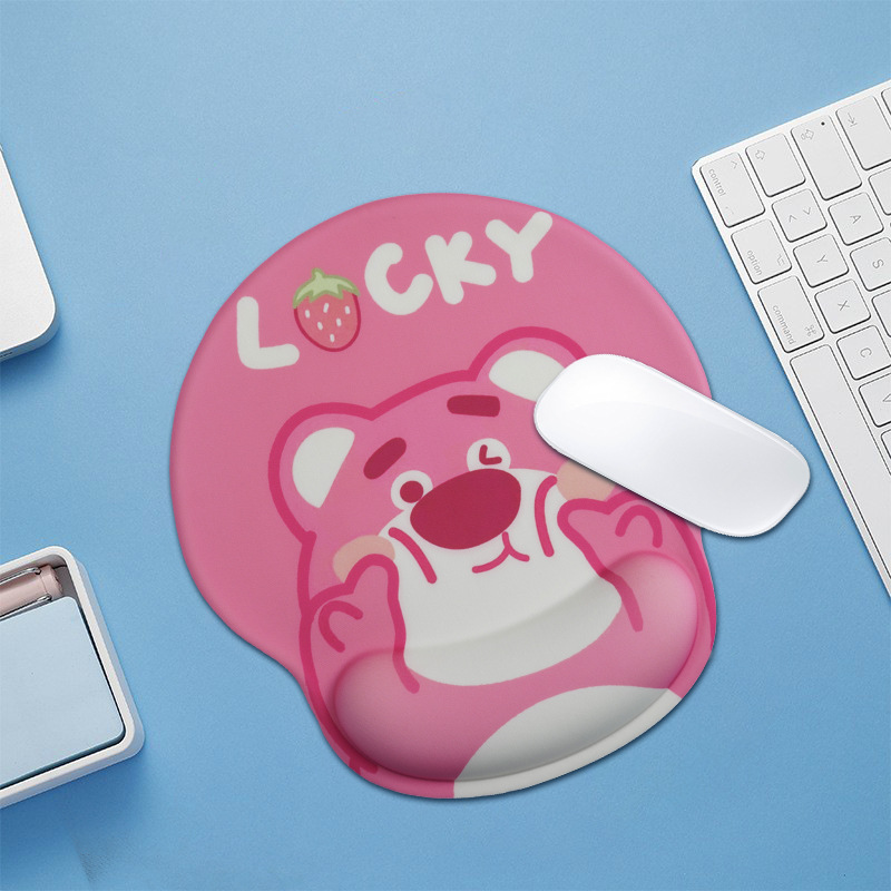 Kuromi wrist mouse pad cartoon girls office keyboard pad non-slip thickened silicone wrist pad keyboard hand rest