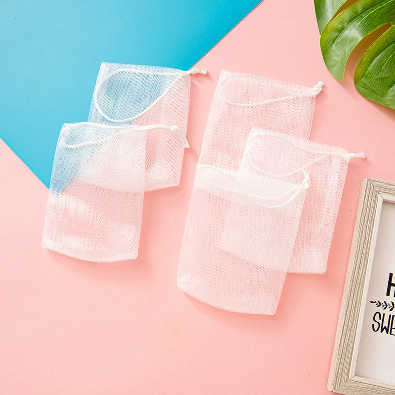Очищающая пенящаяся сетка для лица, сетка для мыла ручной работы, сетка для хранения мыла для мытья лица, сетка для мыла для ванны, сетка для очищающей пенки, оптовая продажа