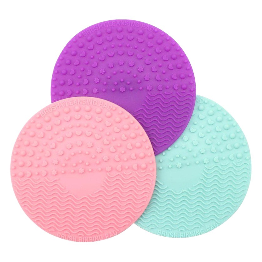 Cepillo limpiador de silicona para maquillaje, herramienta multifunción