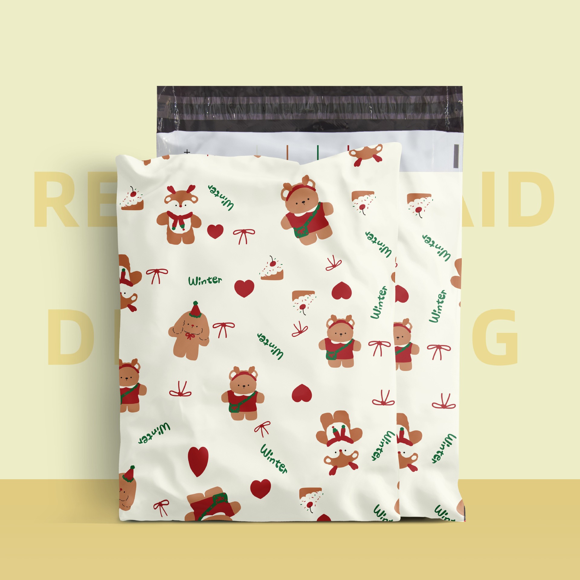 벤벤베어-25.5*33+4cm;[100개/팩]