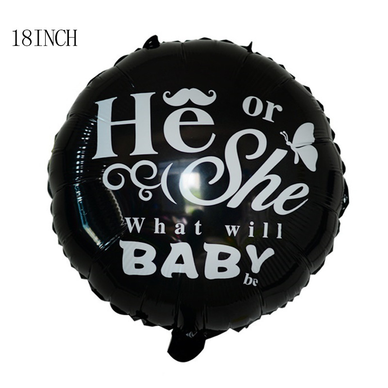 BABY SHOWER bebés masculinos y femeninos sexo revelado globo para niños azul rosa decoración de la fiesta del globo