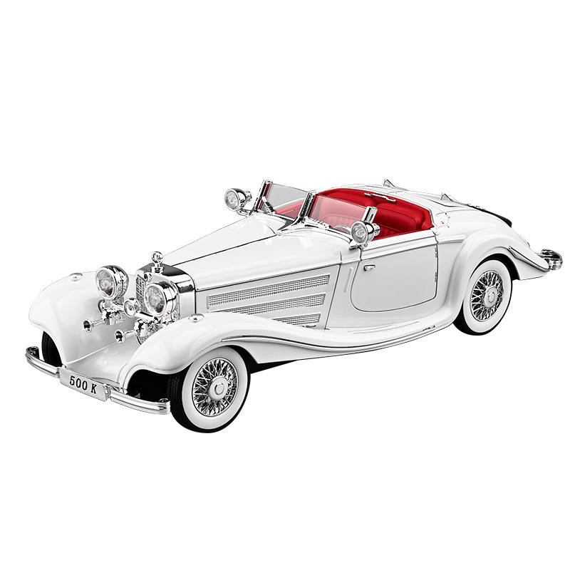 1:18 Daben clásico 500K modelo de aleación retorno sonido y luz tienda de juguetes zona retrógrada exhibición de venta caliente transfronteriza