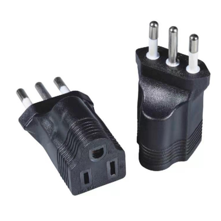 供应三芯意大利转美规多用插座，亚马逊爆款转换插海鲲无其他一年