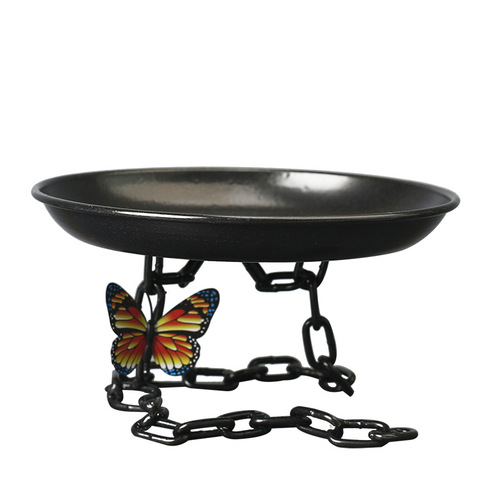 Cross-border iron art hanging ornaments iron chain suspended home living room decoration asparagus succulent moss ball landscaping basin