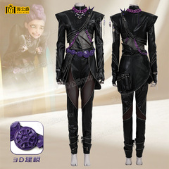 漫公爵kpop猎魔女团鲁米cos服打歌服哥特朋克皮衣款表演服cosplay