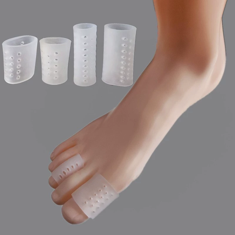 Дышащие пальцы и пальцы на высоких каблуках мягкие противоизносные отверстия с отверстиями