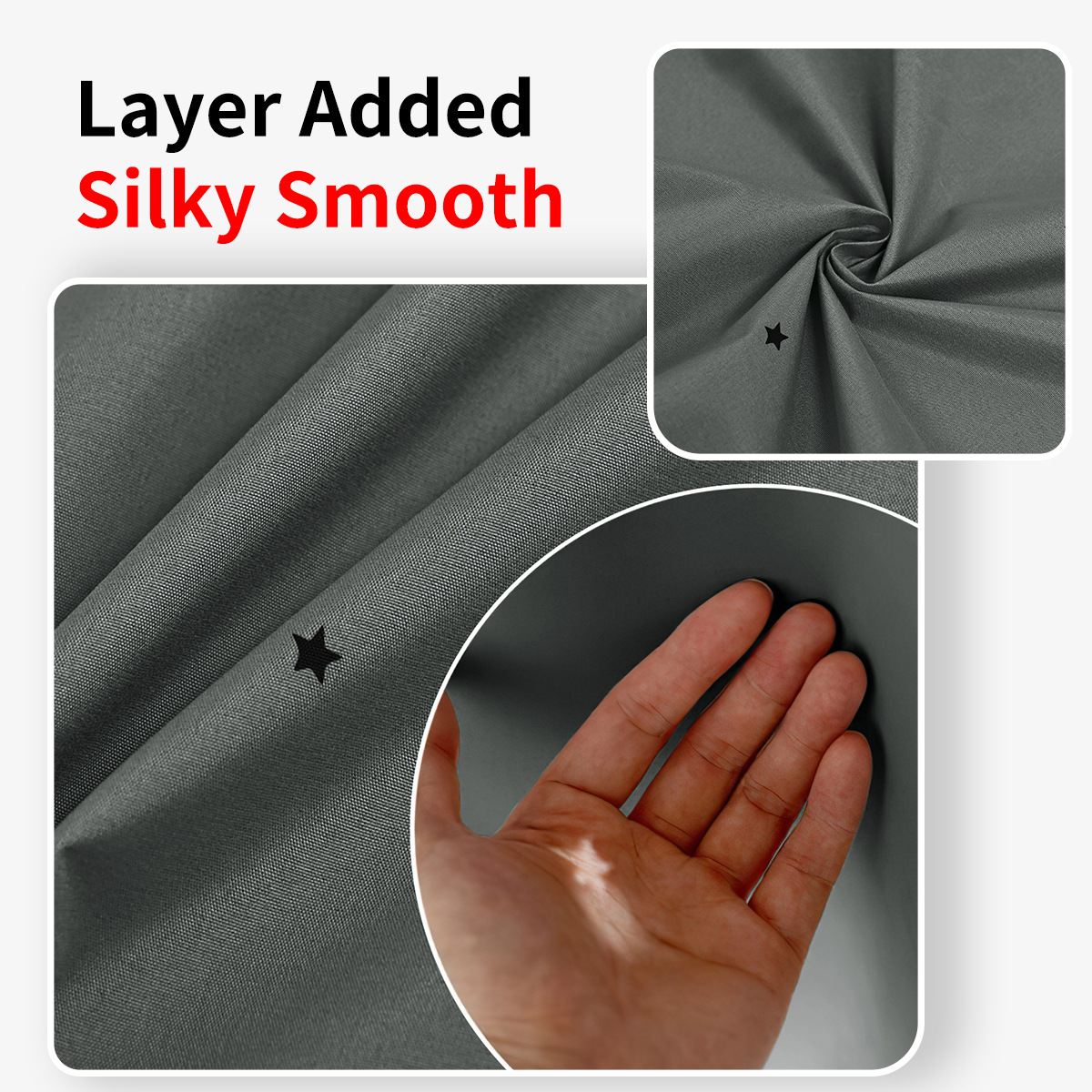 Nuevo transfronterizo de primavera de Yao, cortina de sombra de estrellas, cortina de protección solar de sala de estar, cortina de aislamiento térmico, SHEIN