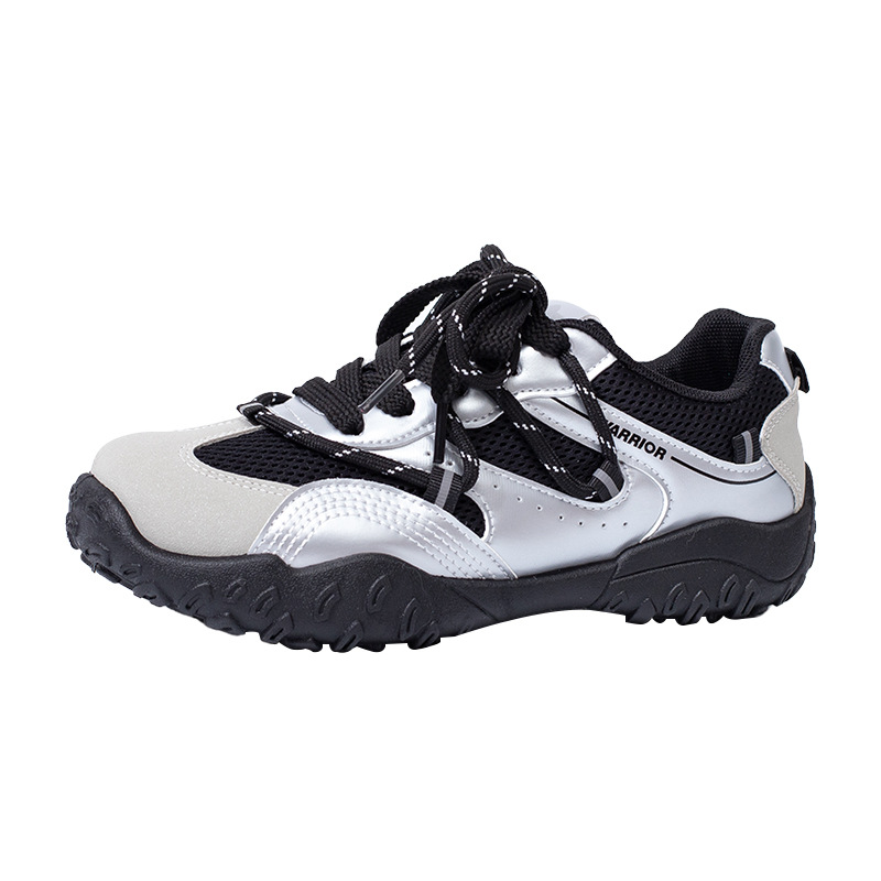 Zapatos negros de diseño para mujeres, zapatos de deporte transpirables con suela delgada, cabeza redonda, zapatos de entrenamiento ligeros y cómodos