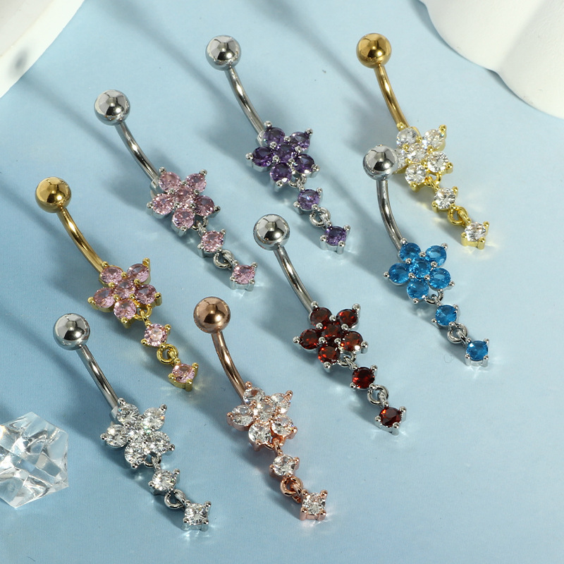Pointed titanium steel lip stud product view