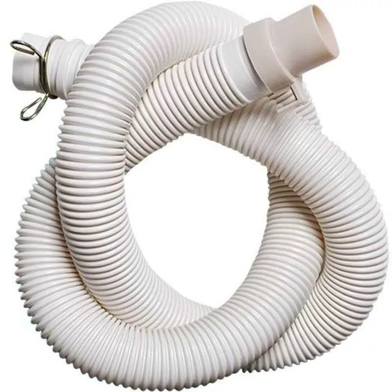  Universal semi-automatic washing machine drain pipe sewer pipe extension extension pipe with clip double barrel washing machine accessories