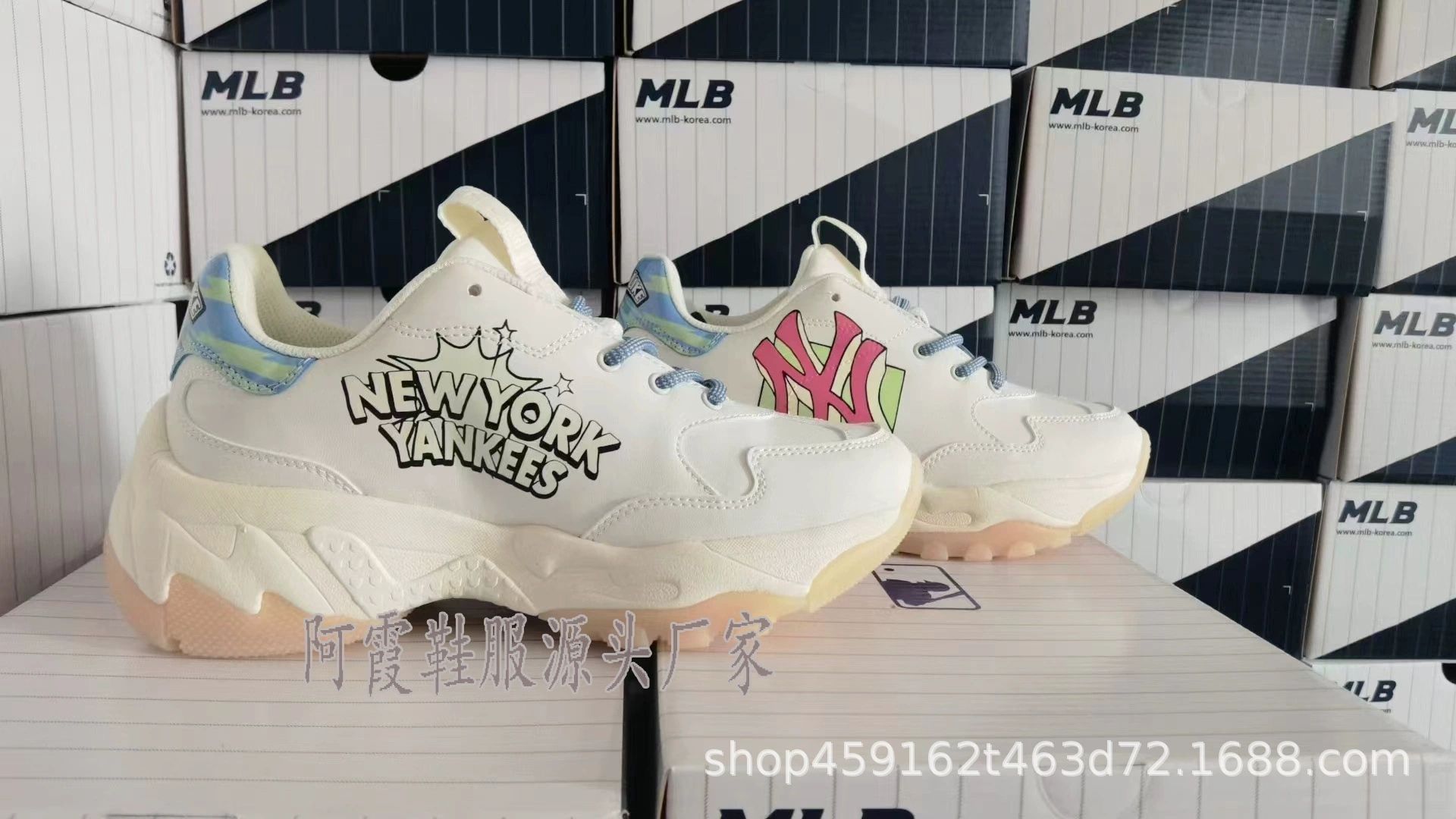 MLB, обувь, спортивные высокие кроссовки для мужчин и женщин платформа
