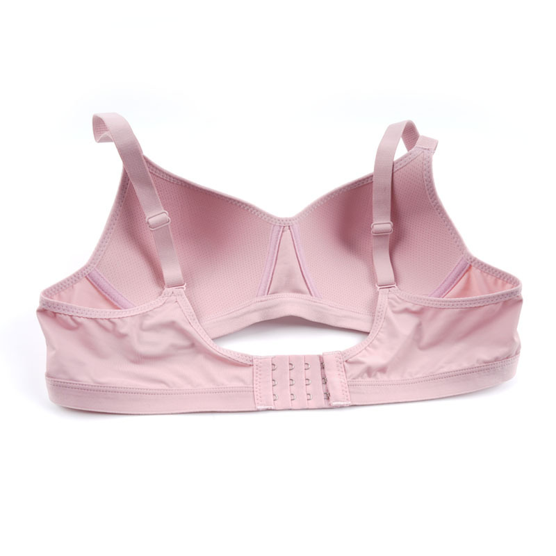Nuevo aire fresco sin anillo de acero ropa interior cerrada lateral cero esclavitud ultra delgada sujetador cómodo de tamaño grande sujetador de una pieza