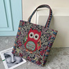 Cute cartoon shopping bag for mother and baby, capacious purse, wholesale, Korean style