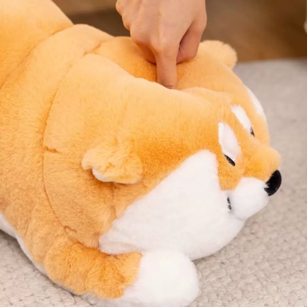 Мягкая подушка-игрушка Shiba Inu, плюшевая кукла 35,5–50,5 см, подарок на день рождения
